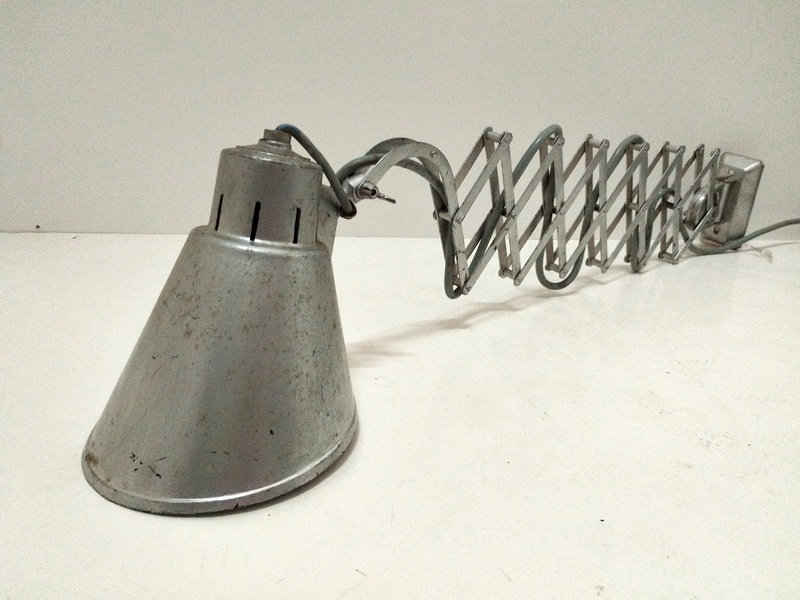 lampara aplique flexo extensible metal e27 18x43-77x14.5 1u